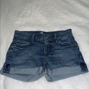 7 for all man kind Jean shorts